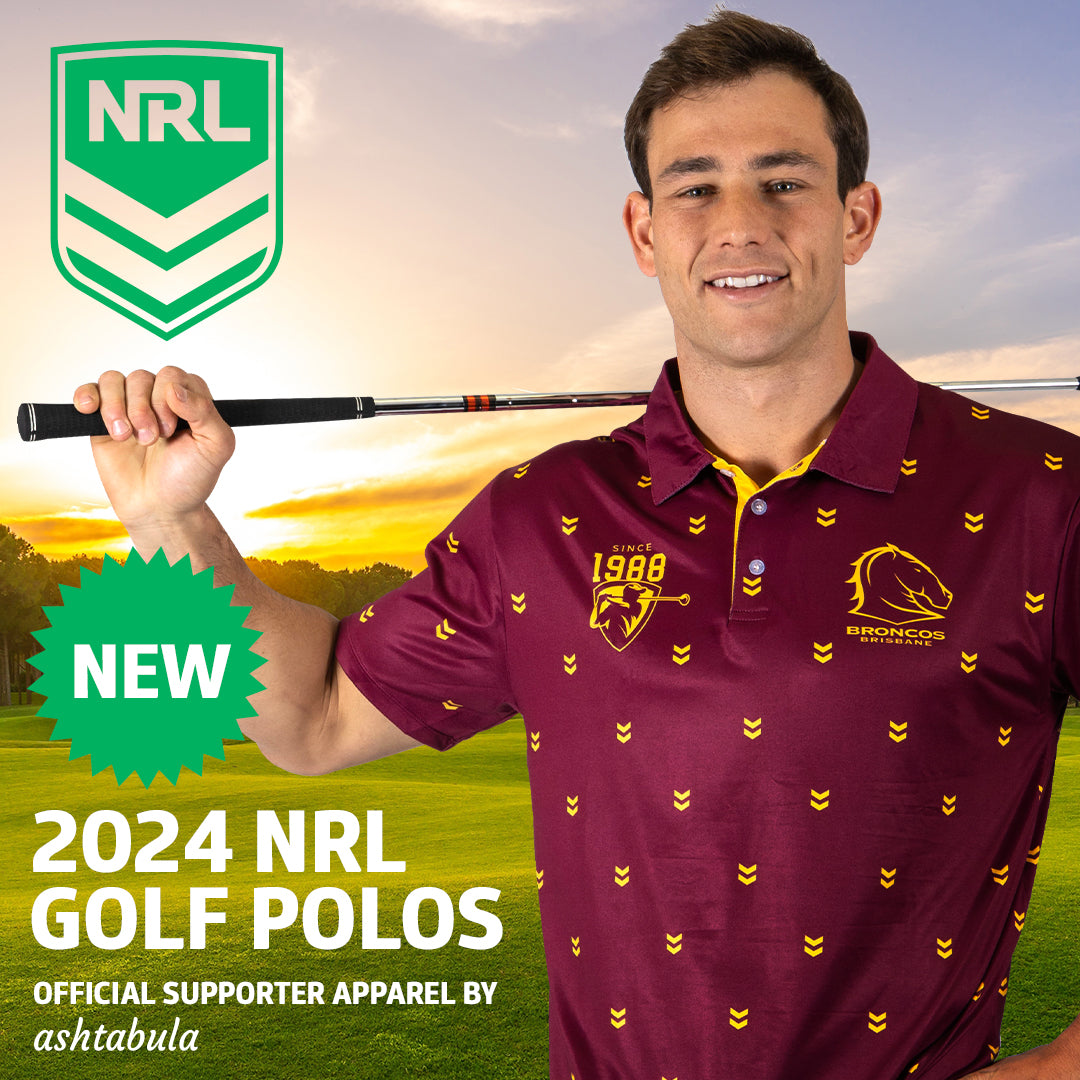 NRL Mulligan Golf Polos Ashtabula NZ