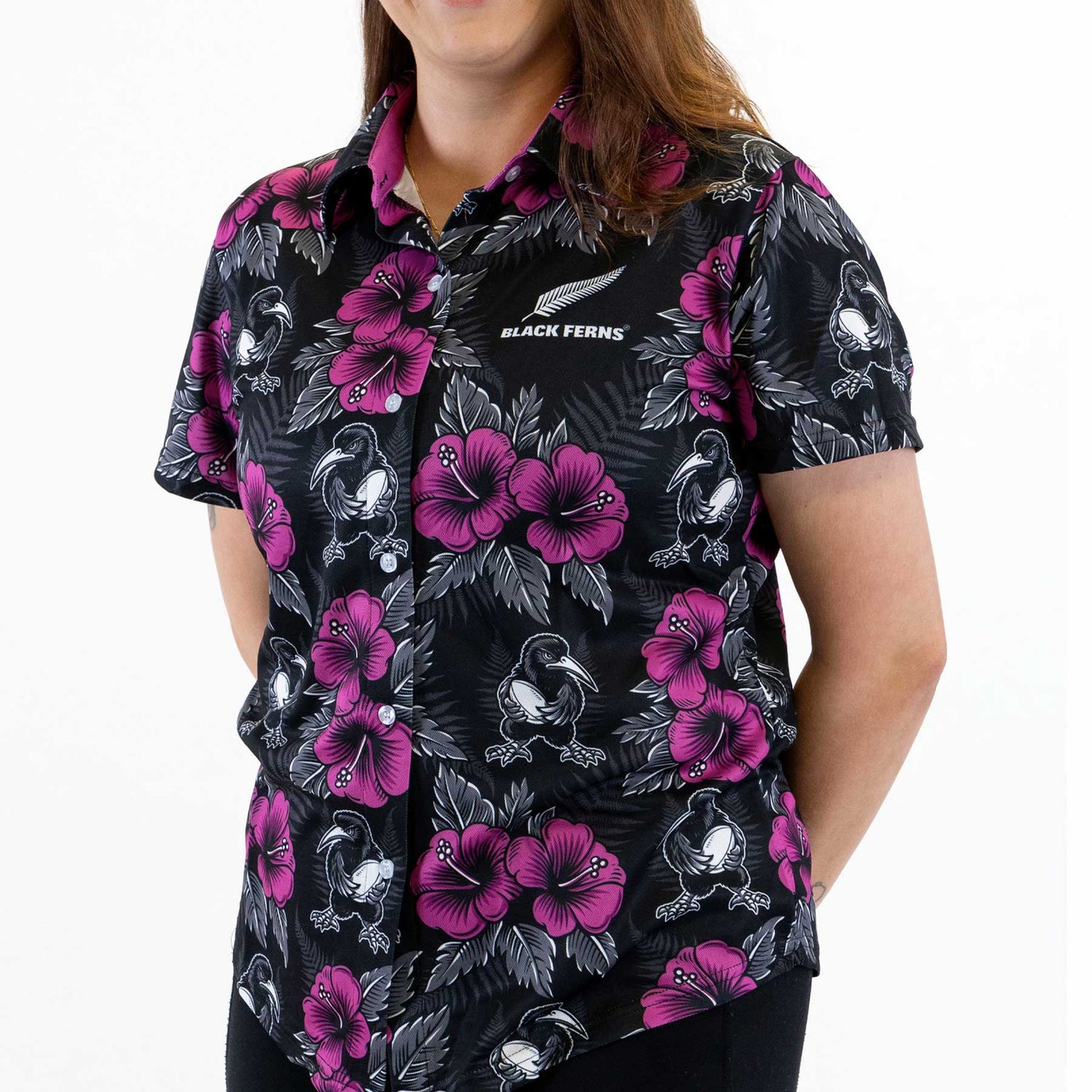 Black Ferns 'Nelson' Ladies Shirt