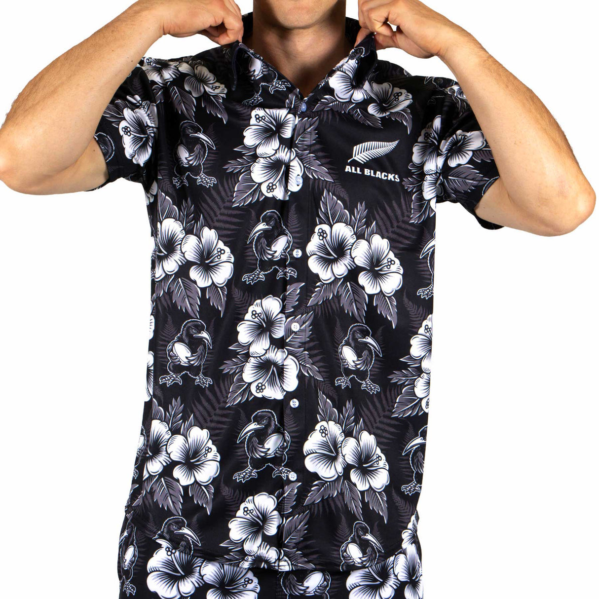 All Blacks 'Nelson' Hawaiian Shirt