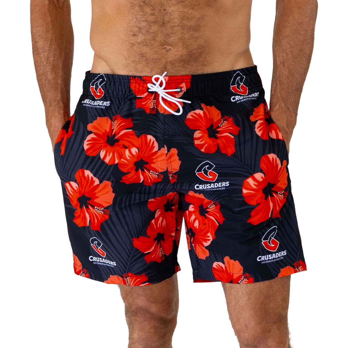 NZ Crusaders 'Aloha' Volley Shorts