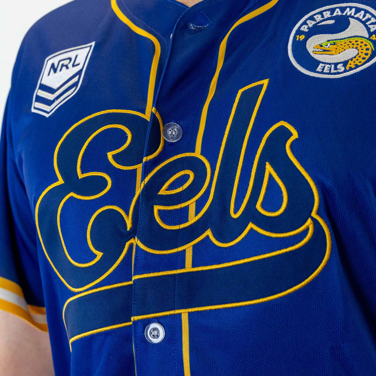NRL Eels 'Homer' Baseball Shirt