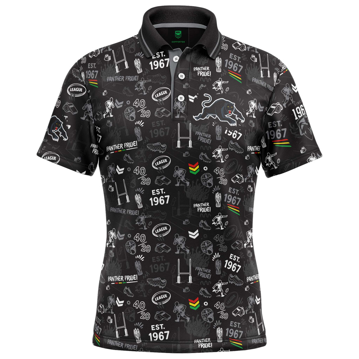 NRL Panthers 'Scrambler' Golf Polo