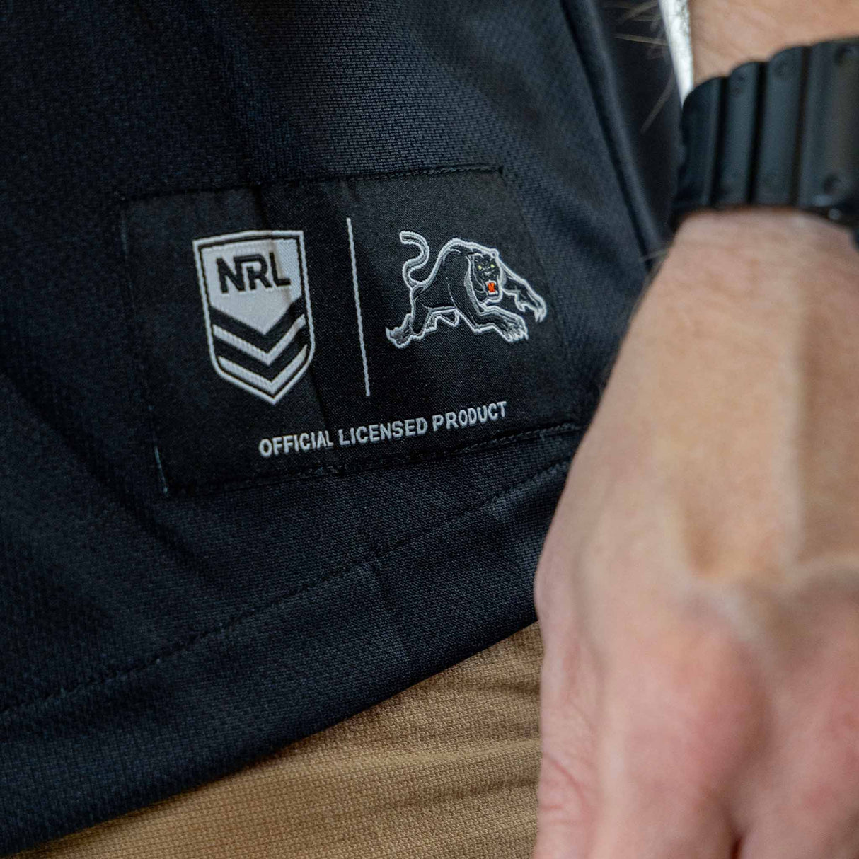 NRL Panthers 'Homer' Baseball Shirt