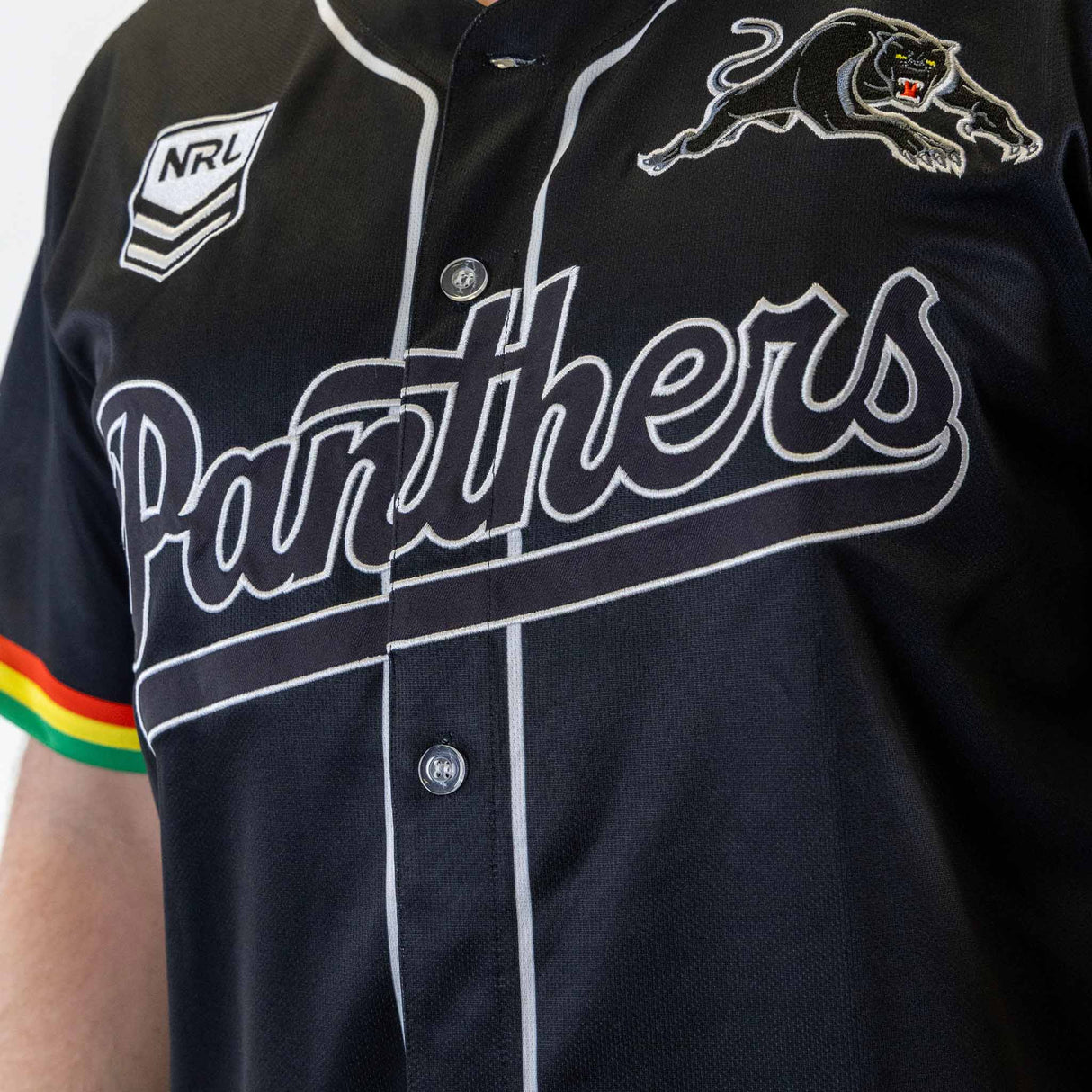 NRL Panthers 'Homer' Baseball Shirt