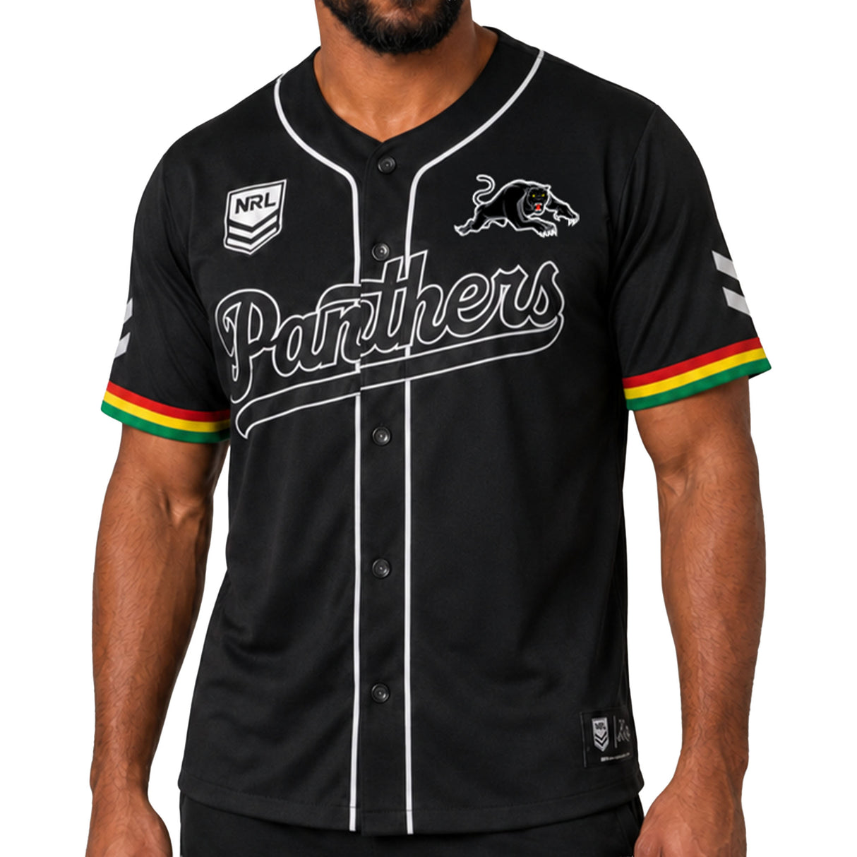 NRL Panthers 'Homer' Baseball Shirt
