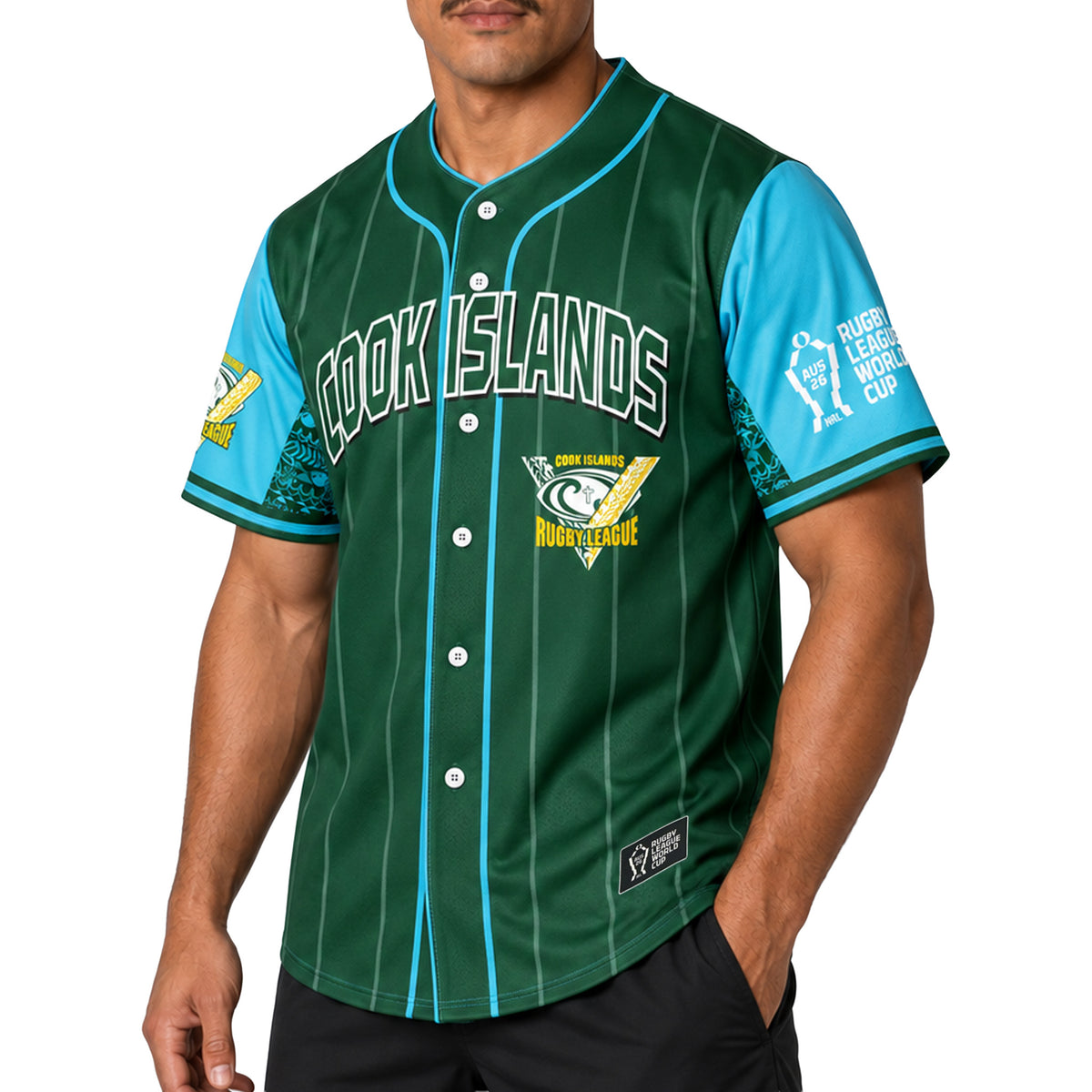 RLWC26 Cook Islands Baseball Shirt