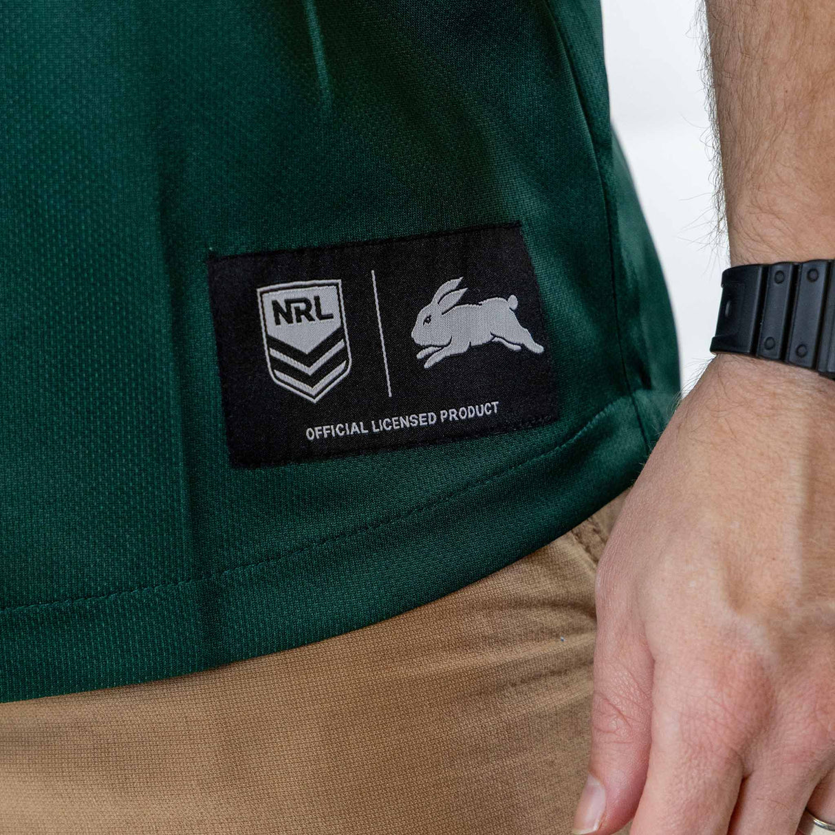 NRL Rabbitohs 'Homer' Baseball Shirt