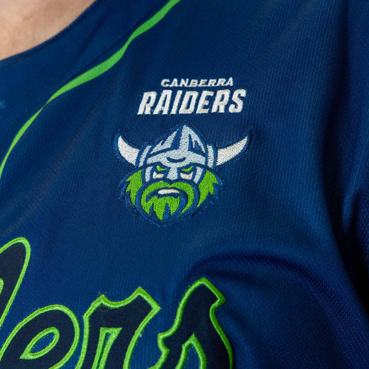 NRL Raiders 'Homer' Baseball Shirt