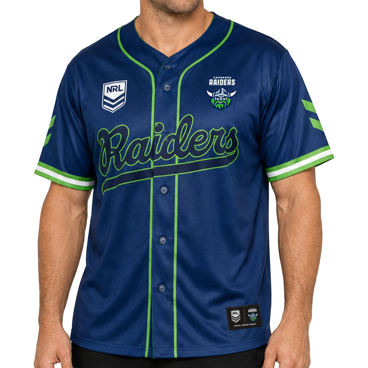 NRL Raiders 'Homer' Baseball Shirt