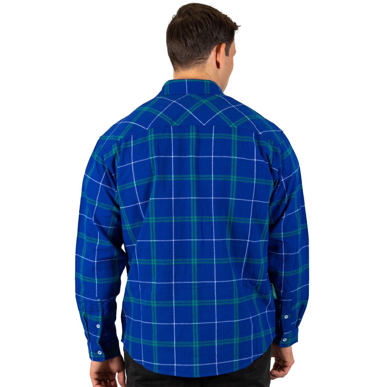 NRL Warriors 'Mustang' Flannel Shirt