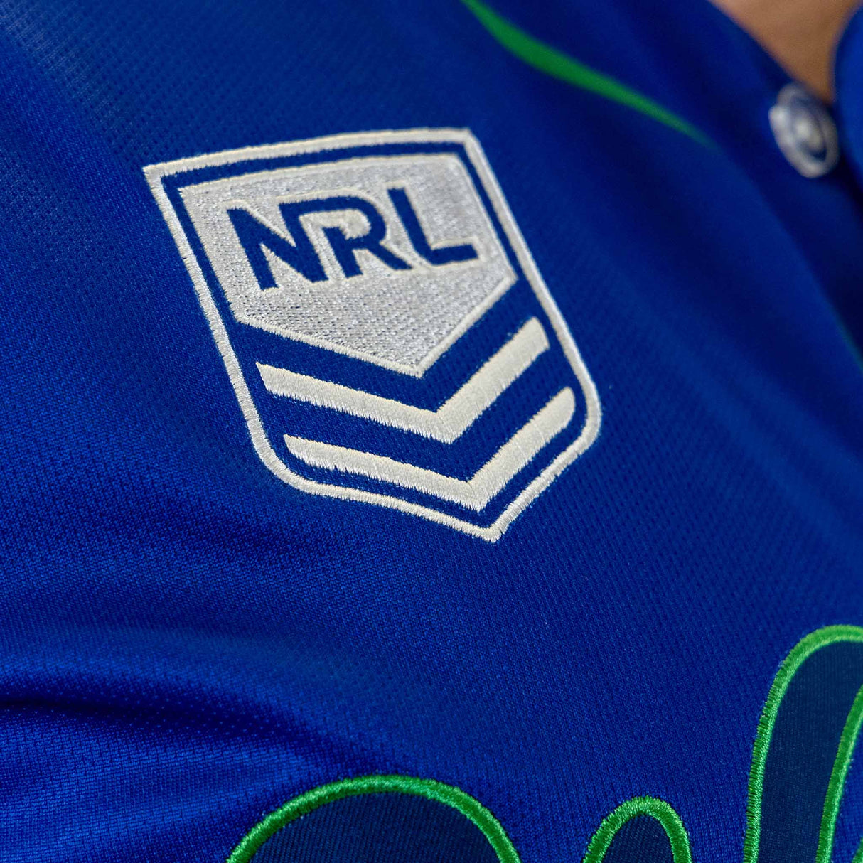 NRL Warriors 'Homer' Baseball Shirt
