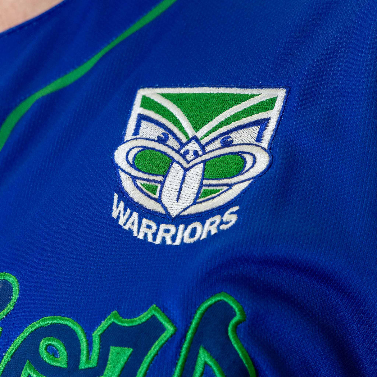 NRL Warriors 'Homer' Baseball Shirt