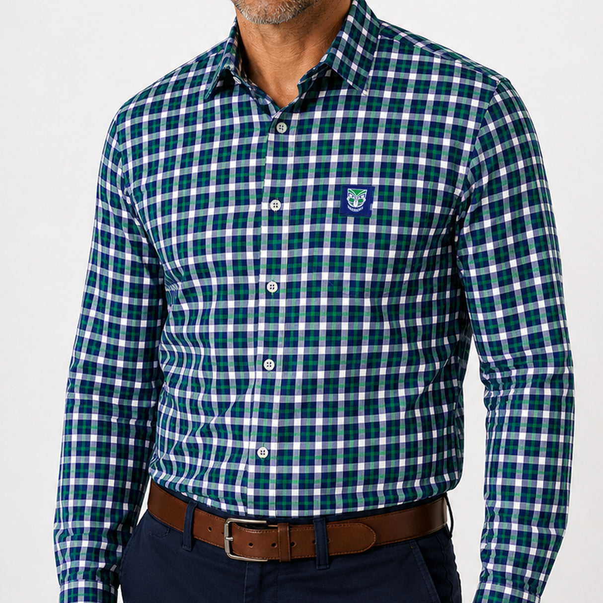 NRL Warriors 'Crossfield' Dress Shirt