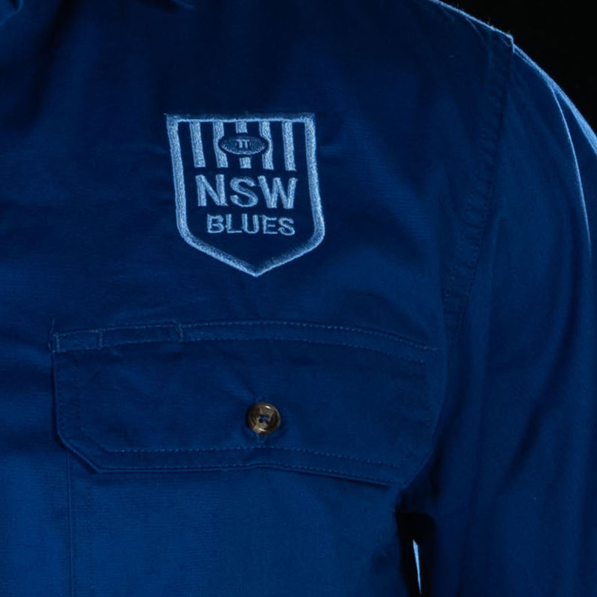 NSW Blues 'Longyard' Work Shirt