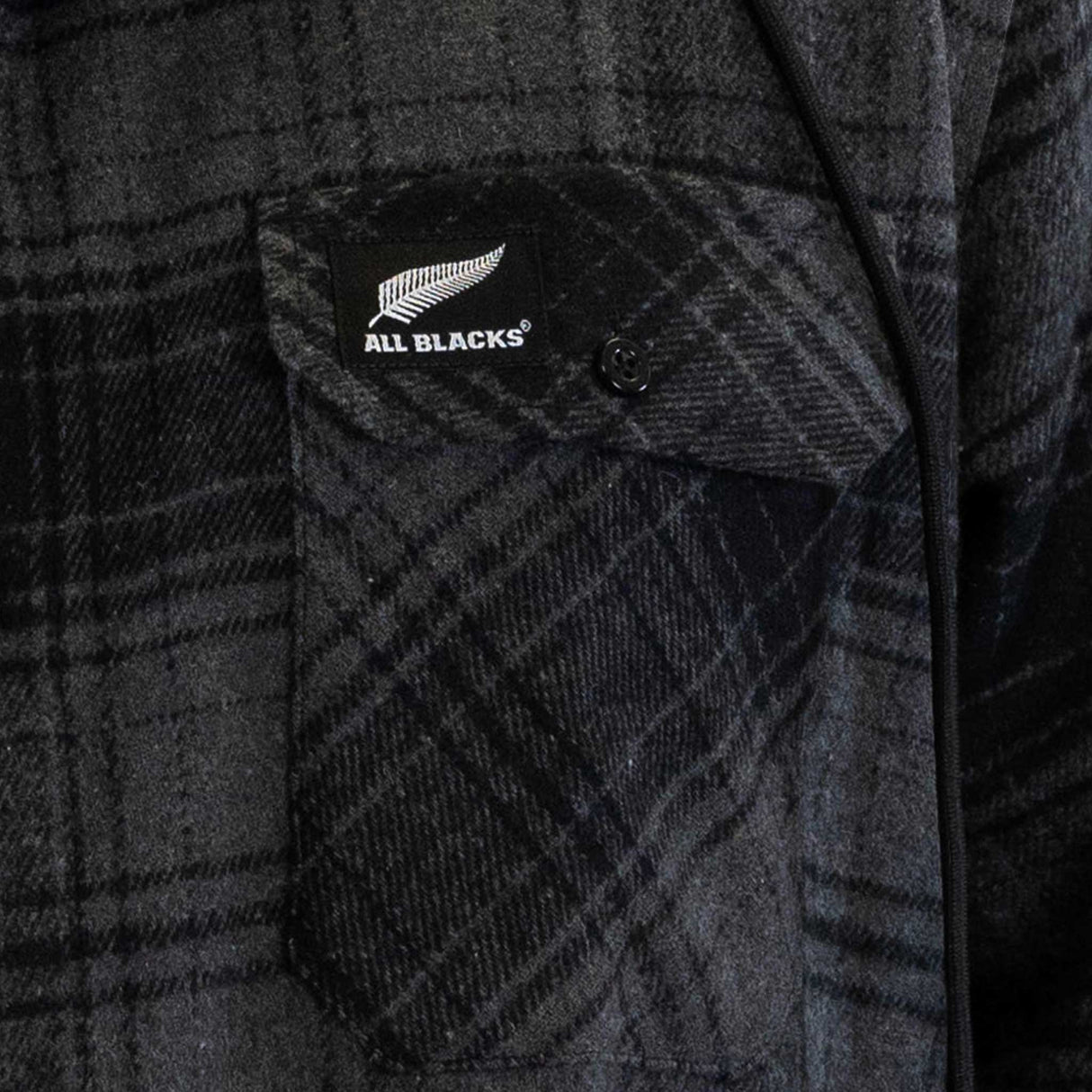 All Blacks 'Hilltop' Hooded Flannel Shirt
