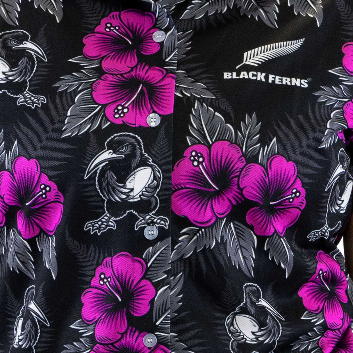 Black Ferns 'Nelson' Ladies Shirt