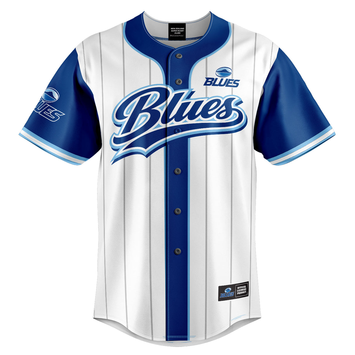 NZ Blues 'Shortstop' Baseball Shirt