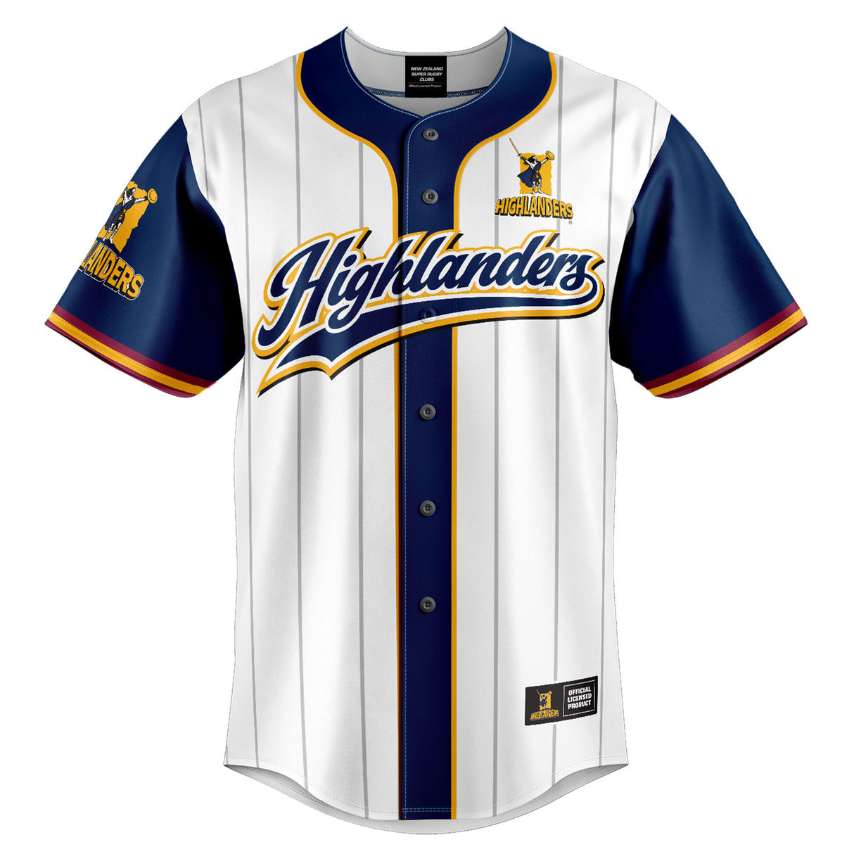 NZ Highlanders 'Shortstop' Baseball Shirt