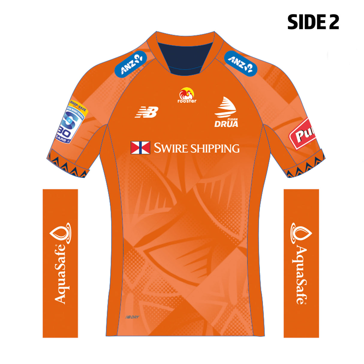 Fiji Drua Reversible Training Jersey