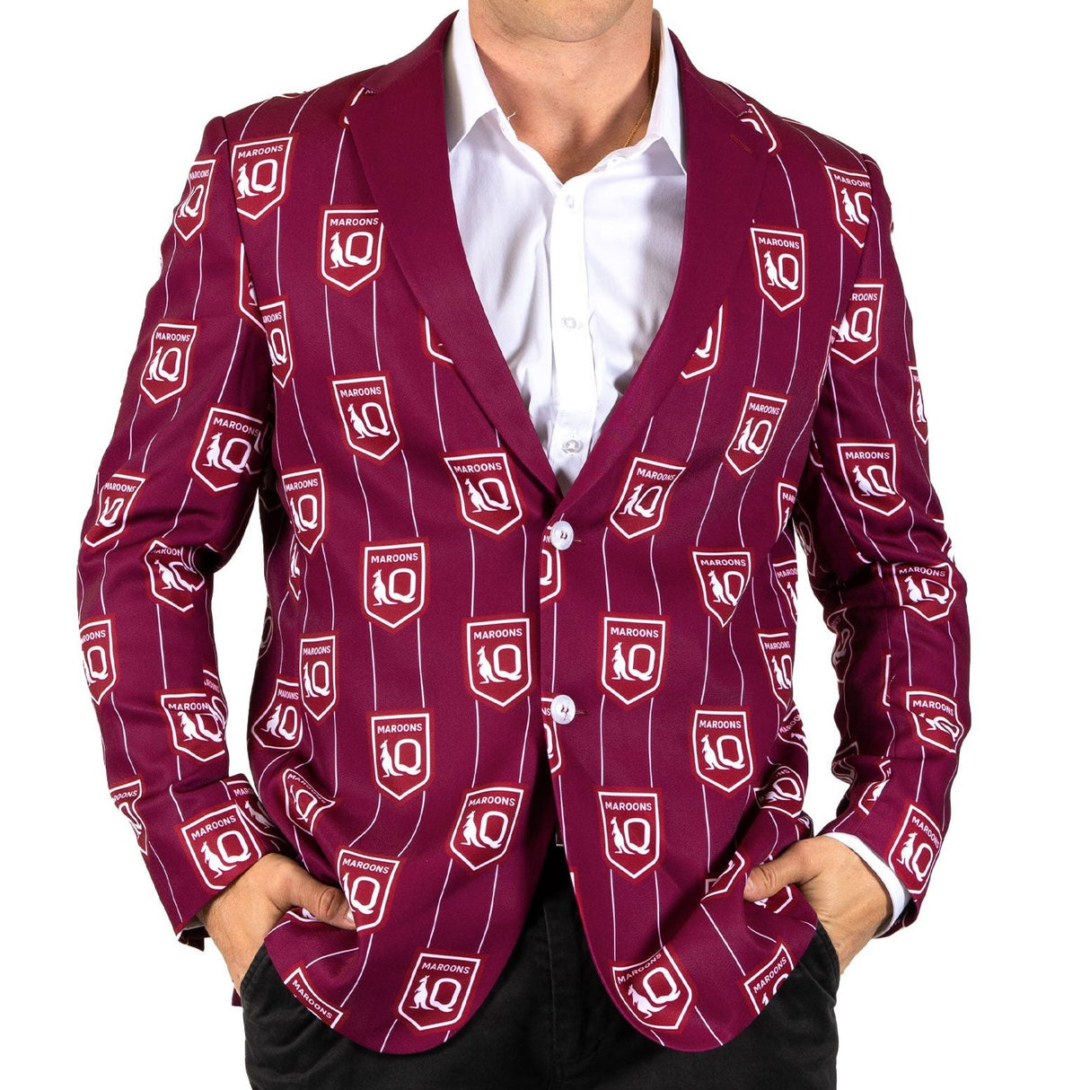 QLD Maroons 'Front Bar' Sports Jacket