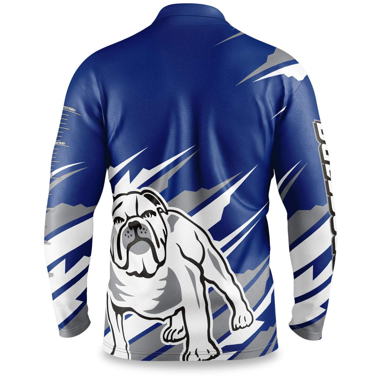 NRL Bulldogs 'Ignition' Fishing Shirt - Adult