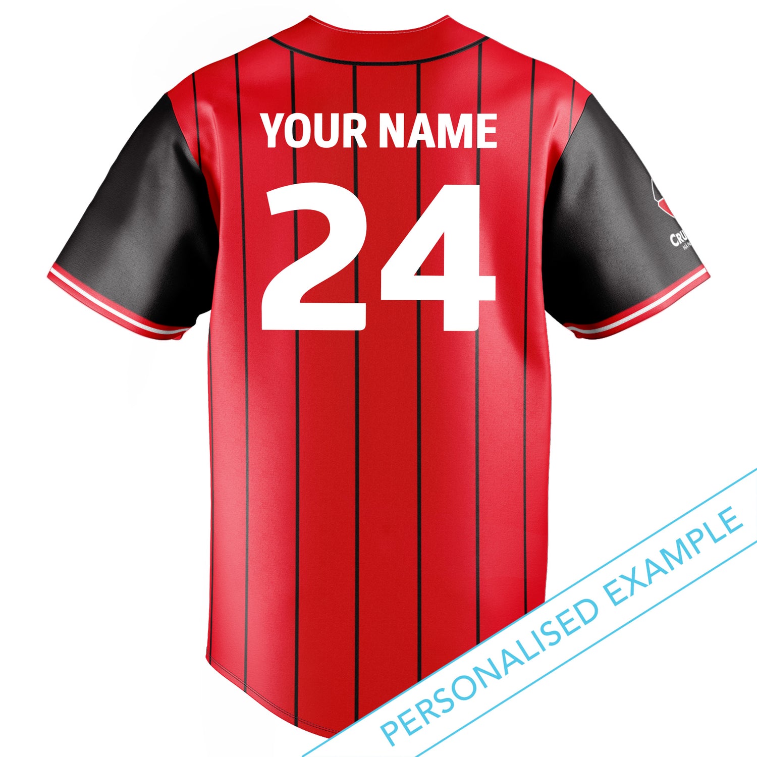 NZ Crusaders 'Slugger' Baseball Shirt