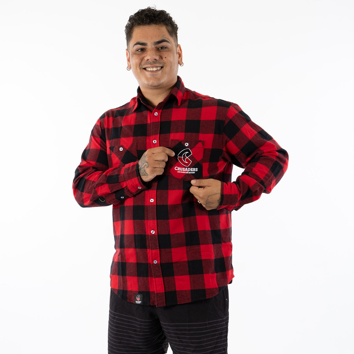 NZ Crusaders 'Lumberjack' Flannel Shirt