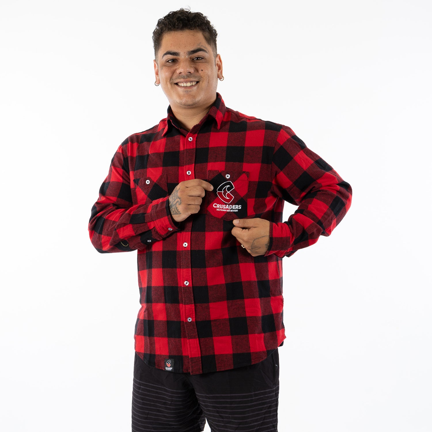 NZ Crusaders 'Lumberjack' Flannel Shirt