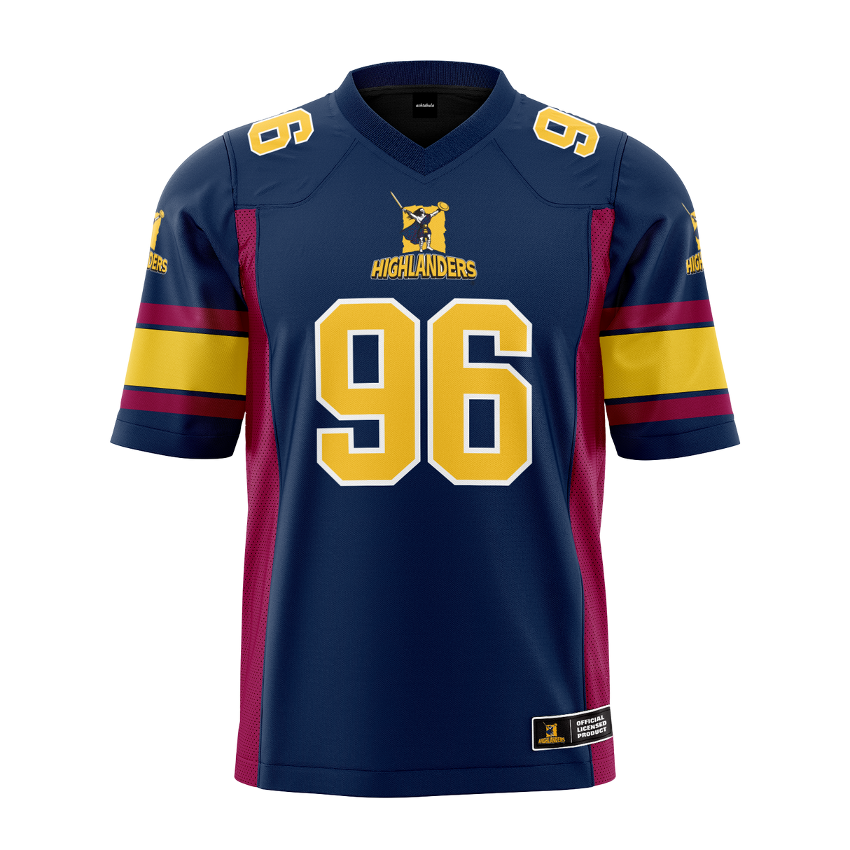NZ Highlanders 'Touchdown' NFL Supporter Jersey