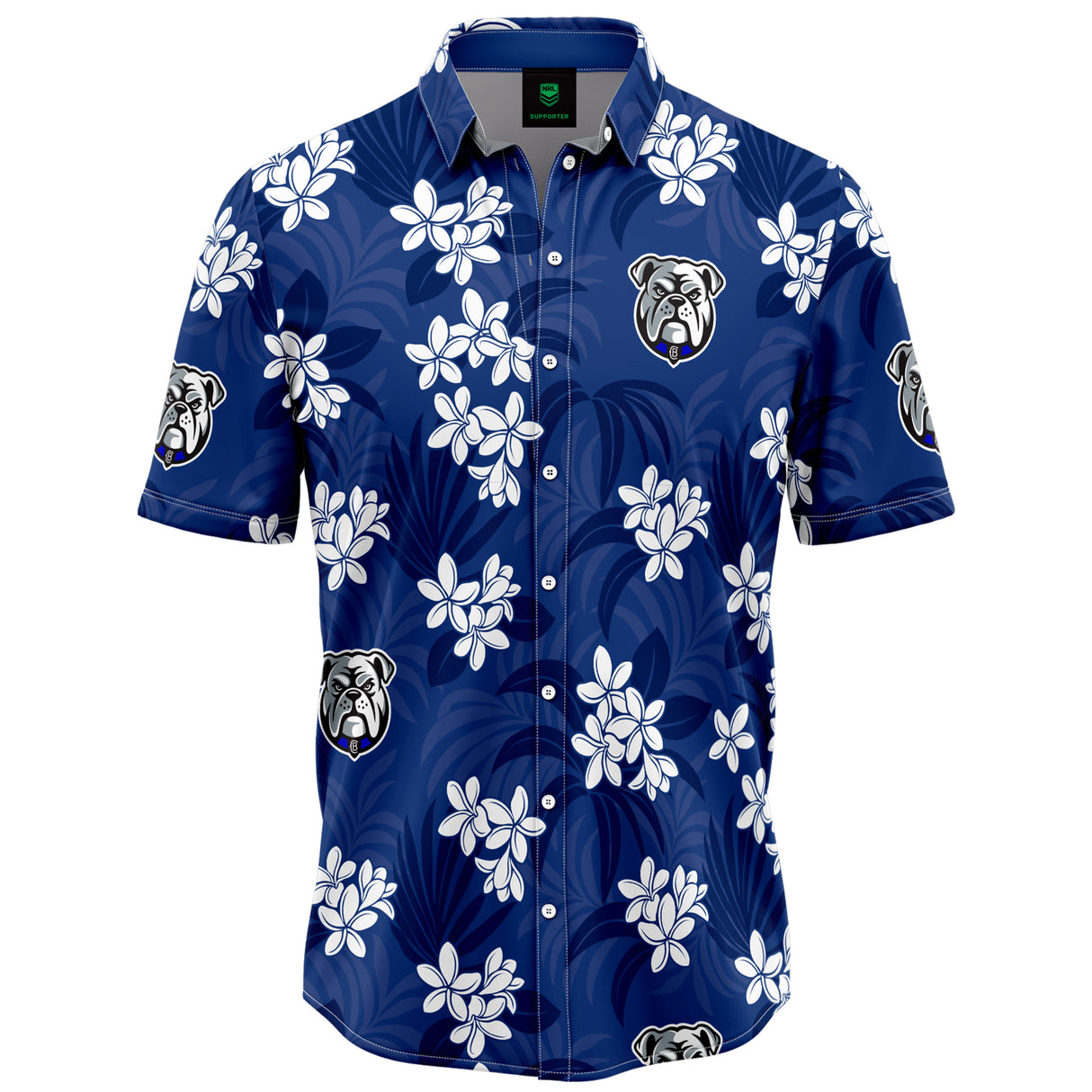 NRL Bulldogs 'Reef' Hawaiian Shirt