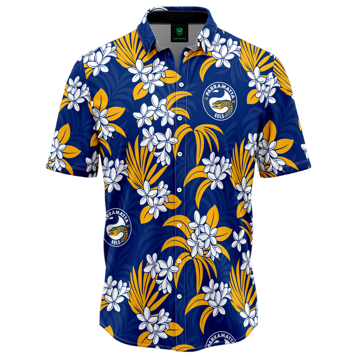 NRL Eels 'Reef' Hawaiian Shirt