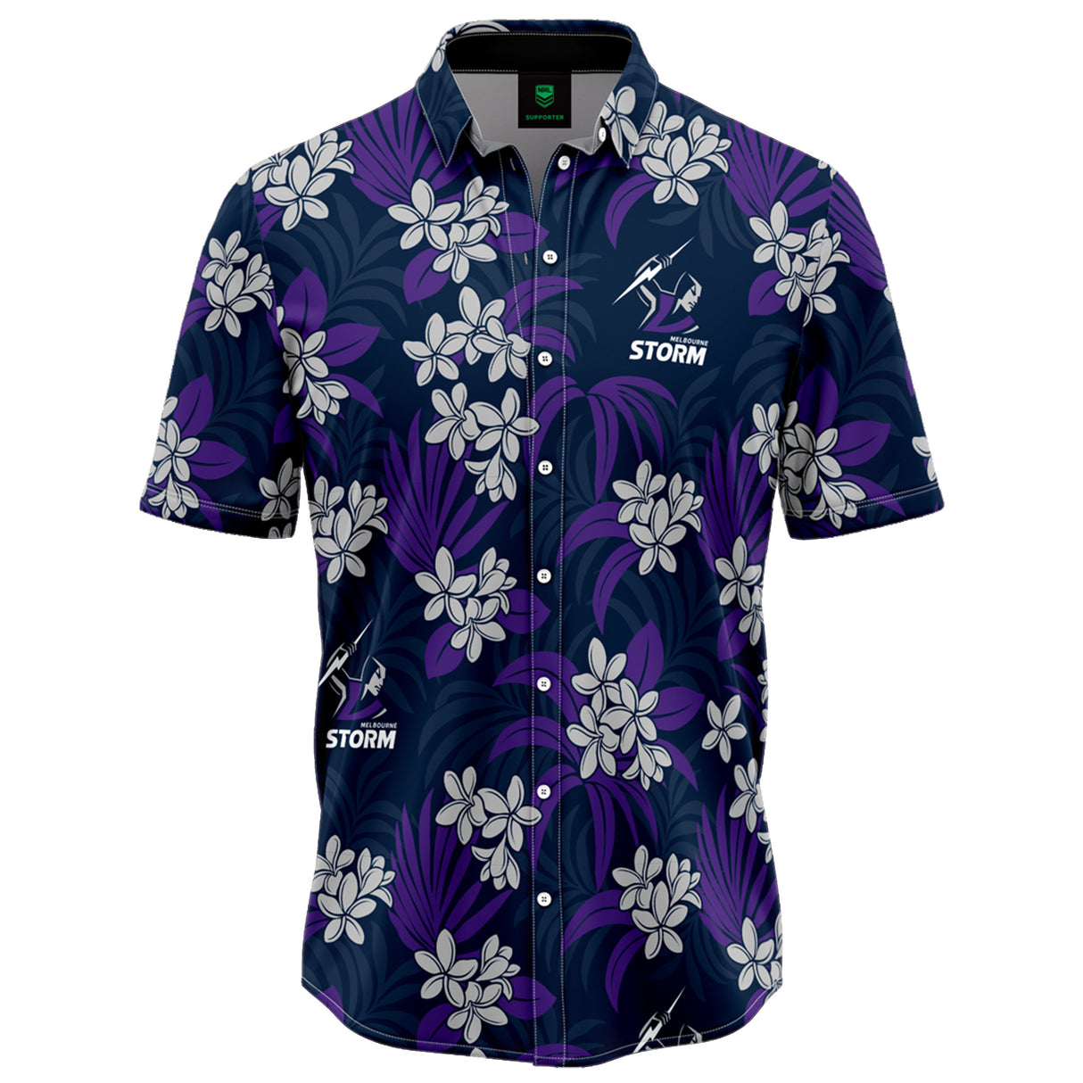 NRL Storm 'Reef' Hawaiian Shirt