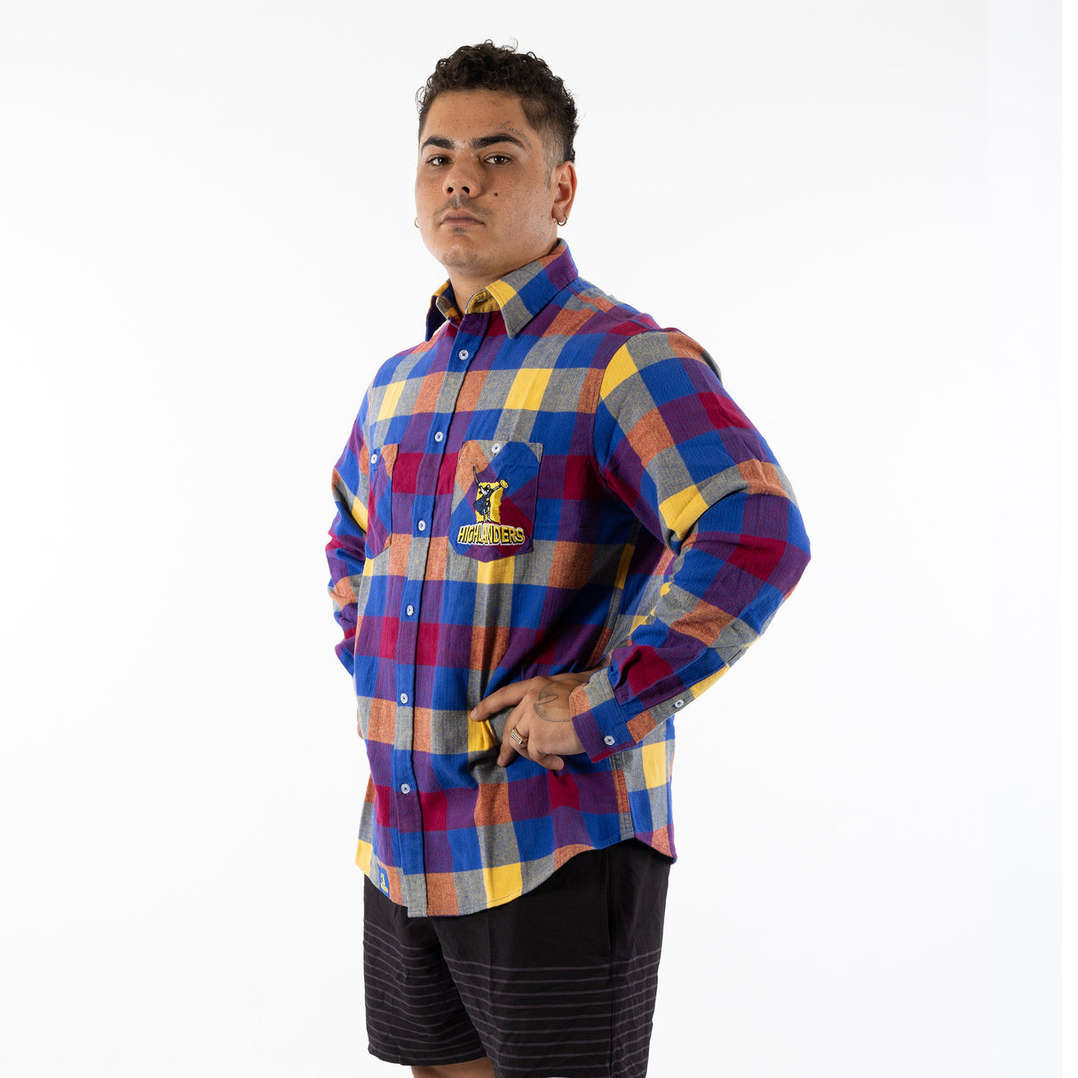 NZ Highlanders 'Lumberjack' Flannel Shirt