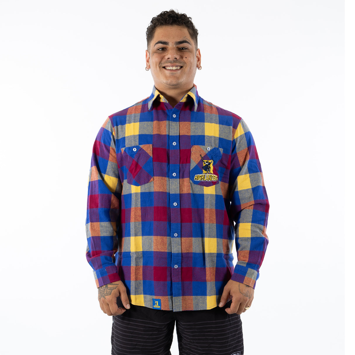 NZ Highlanders 'Lumberjack' Flannel Shirt