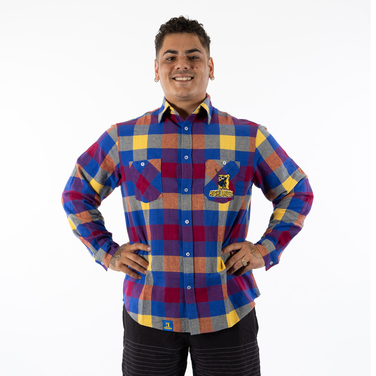 NZ Highlanders 'Lumberjack' Flannel Shirt