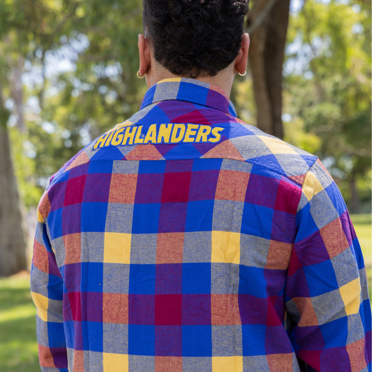 NZ Highlanders 'Lumberjack' Flannel Shirt