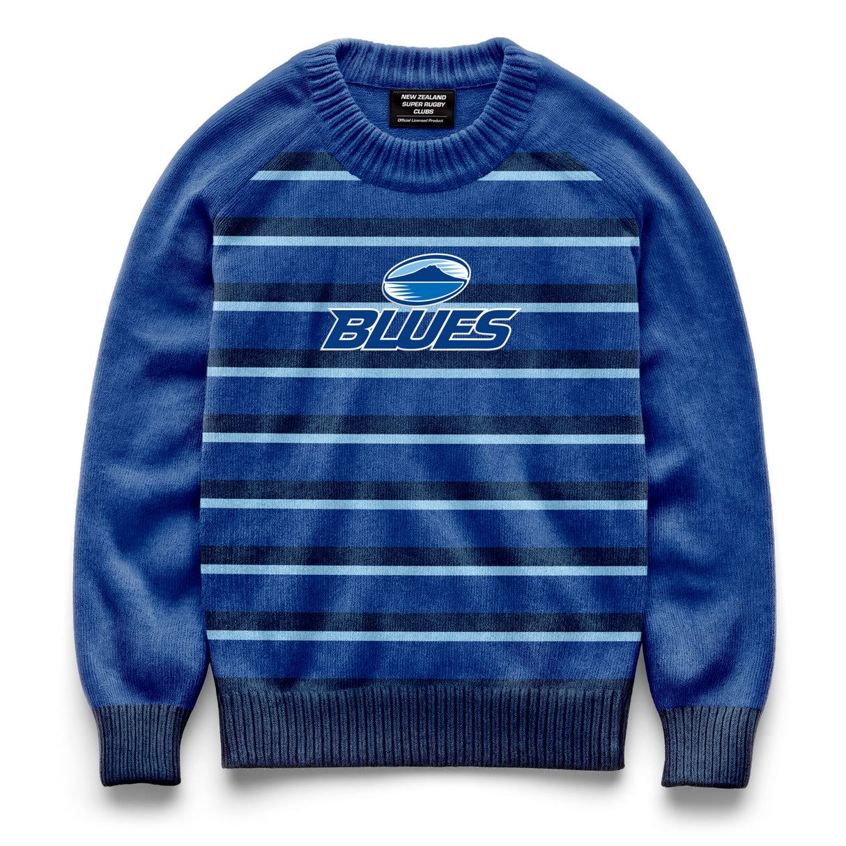 NZ Blues Kids 'Crossbar' Knitted Jumper