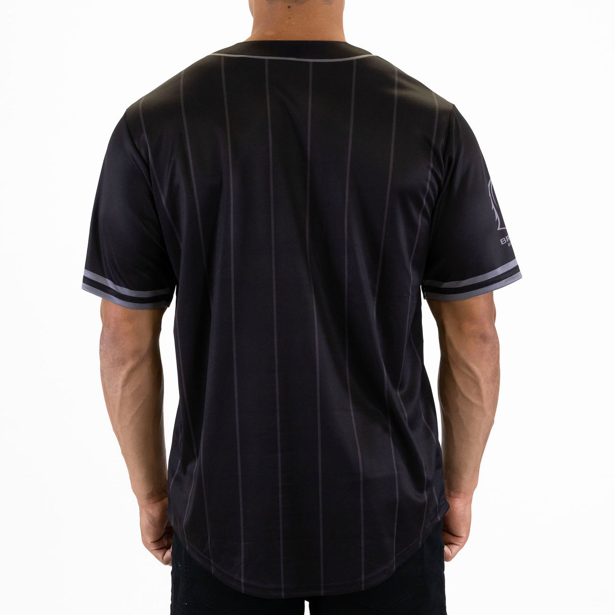 NRL Broncos Blackout Baseball Shirt - Adult