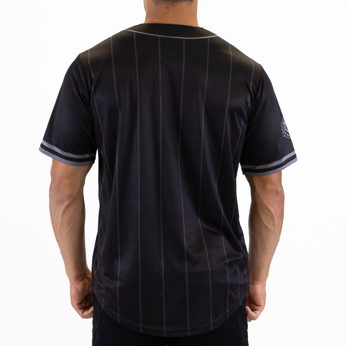 NRL Wests Tigers Blackout Baseball Shirt - Adult