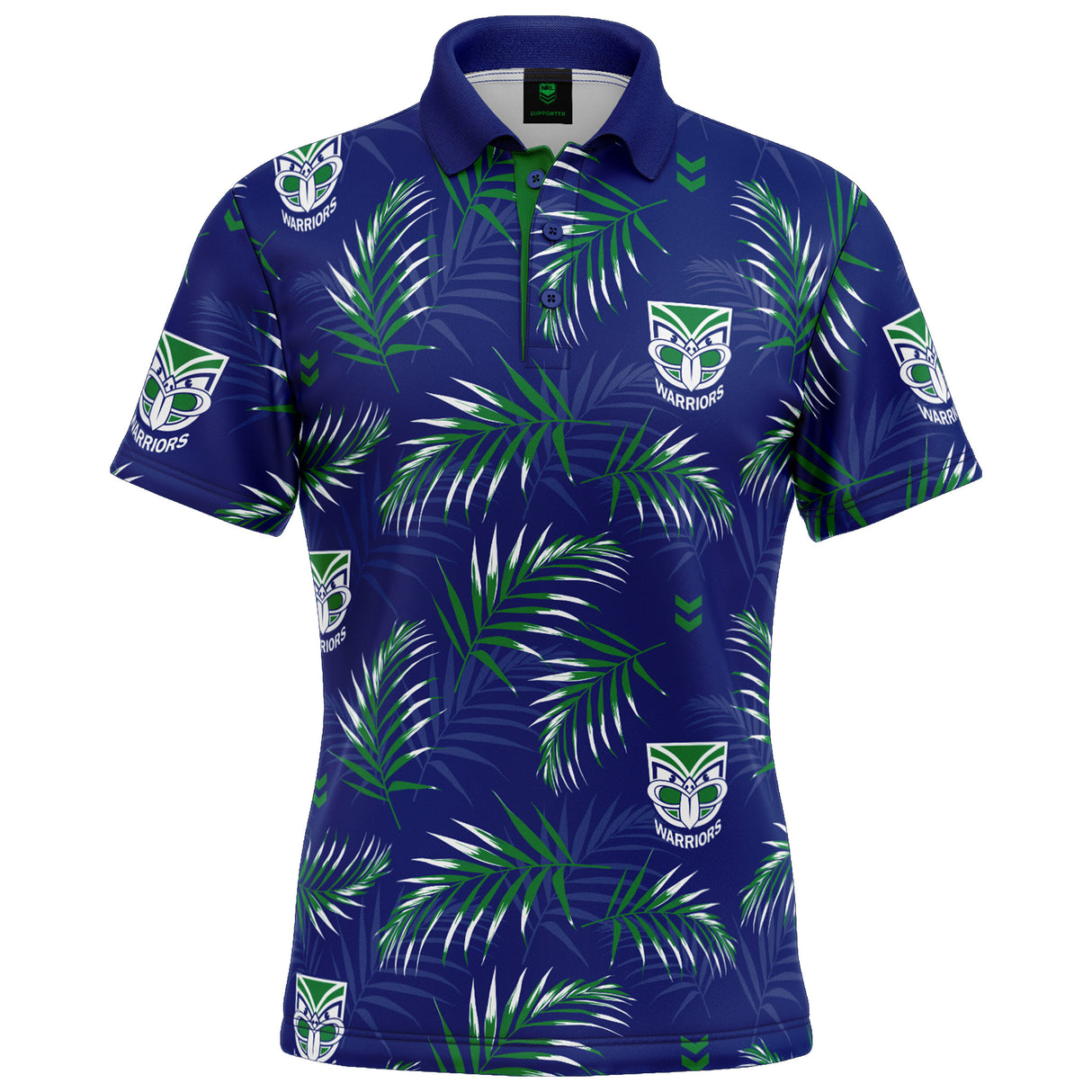 NRL Warriors 'Palm Beach' Golf Polo