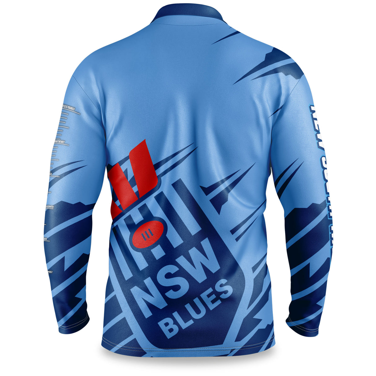 NSW Blues 'Ignition' Fishing Shirt - Adult