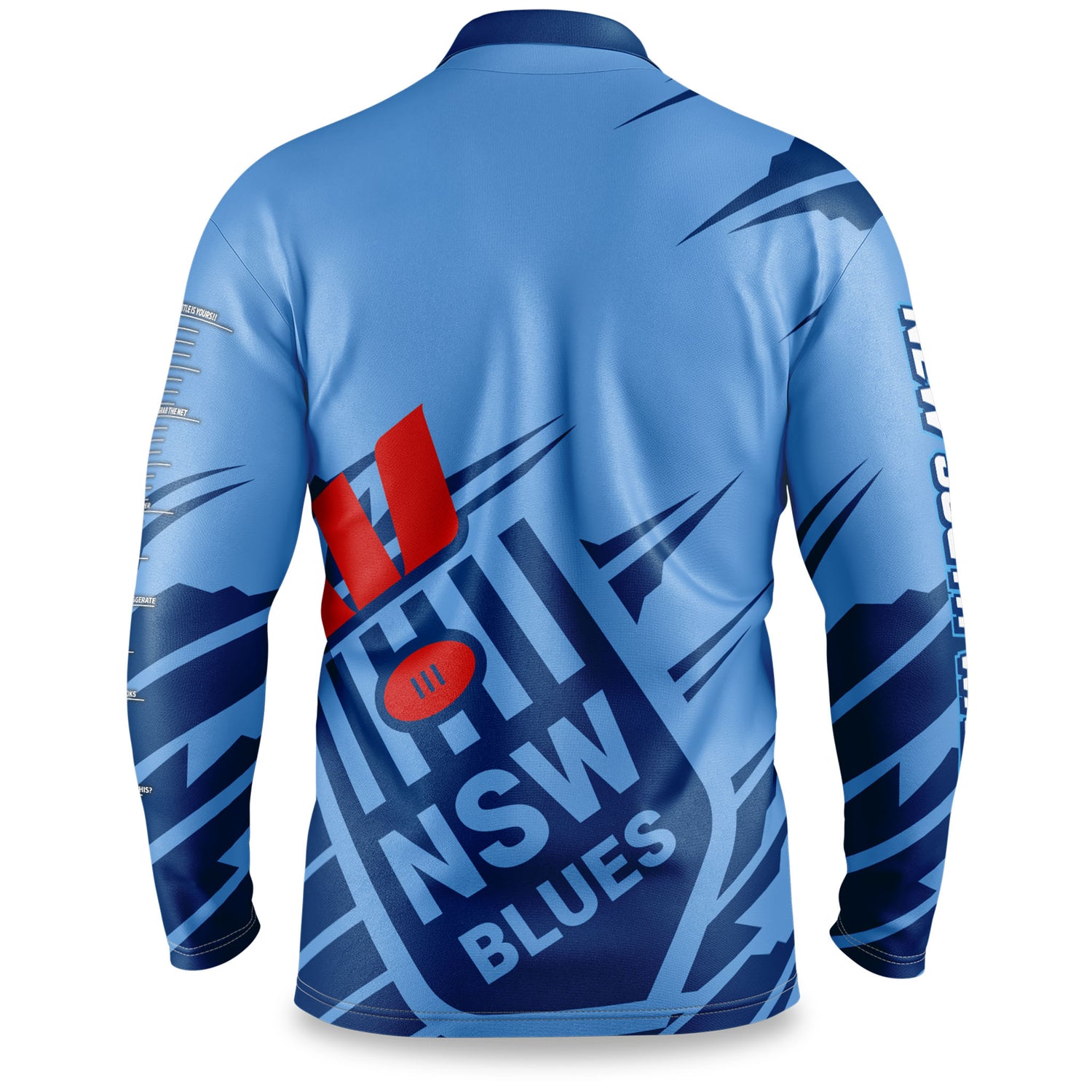 NSW Blues 'Ignition' Fishing Shirt - Adult