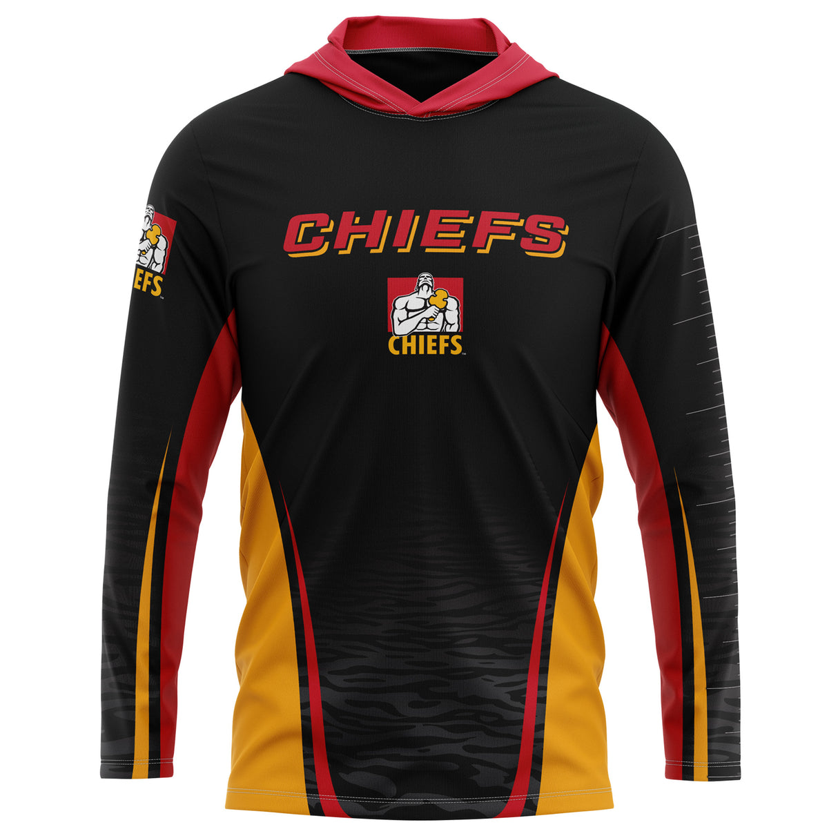 NZ Chiefs 'Kaweka' Hooded Fishing Shirt - Adult