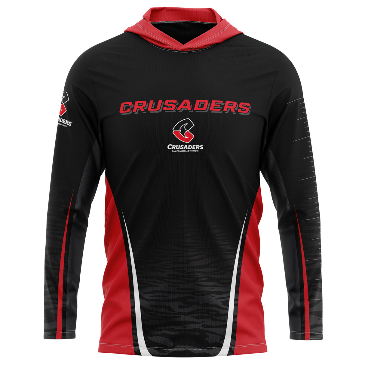 NZ Crusaders 'Kaweka' Hooded Fishing Shirt - Adult