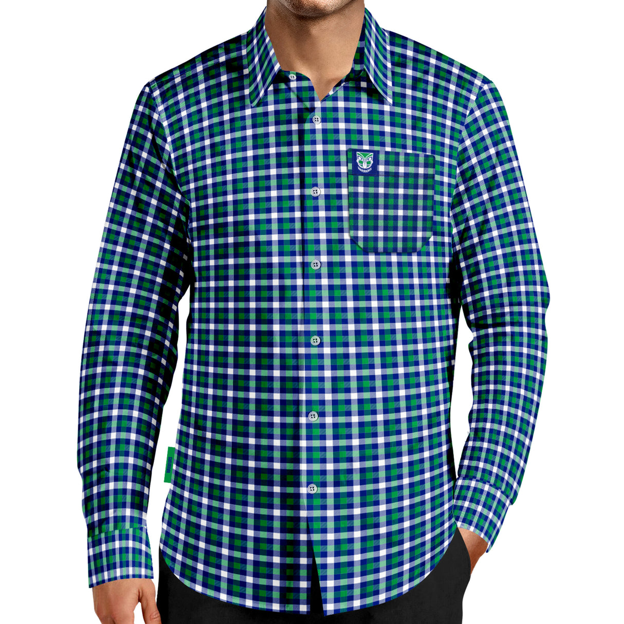 NRL Warriors 'Crossfield' Dress Shirt