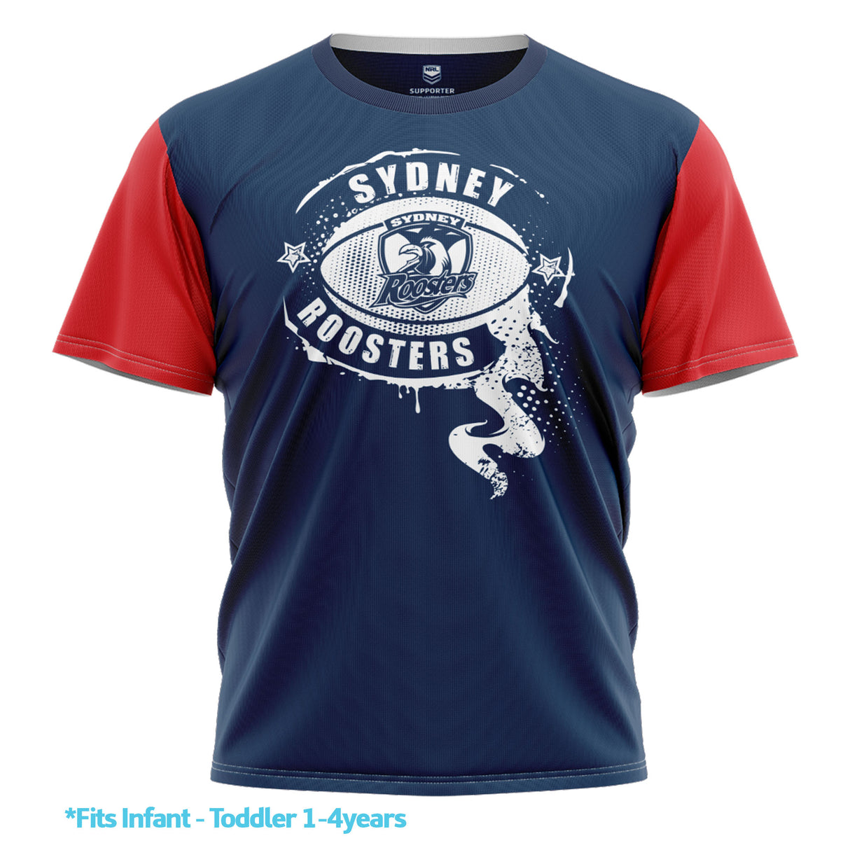 NRL Roosters 'Preston' Toddlers Tee