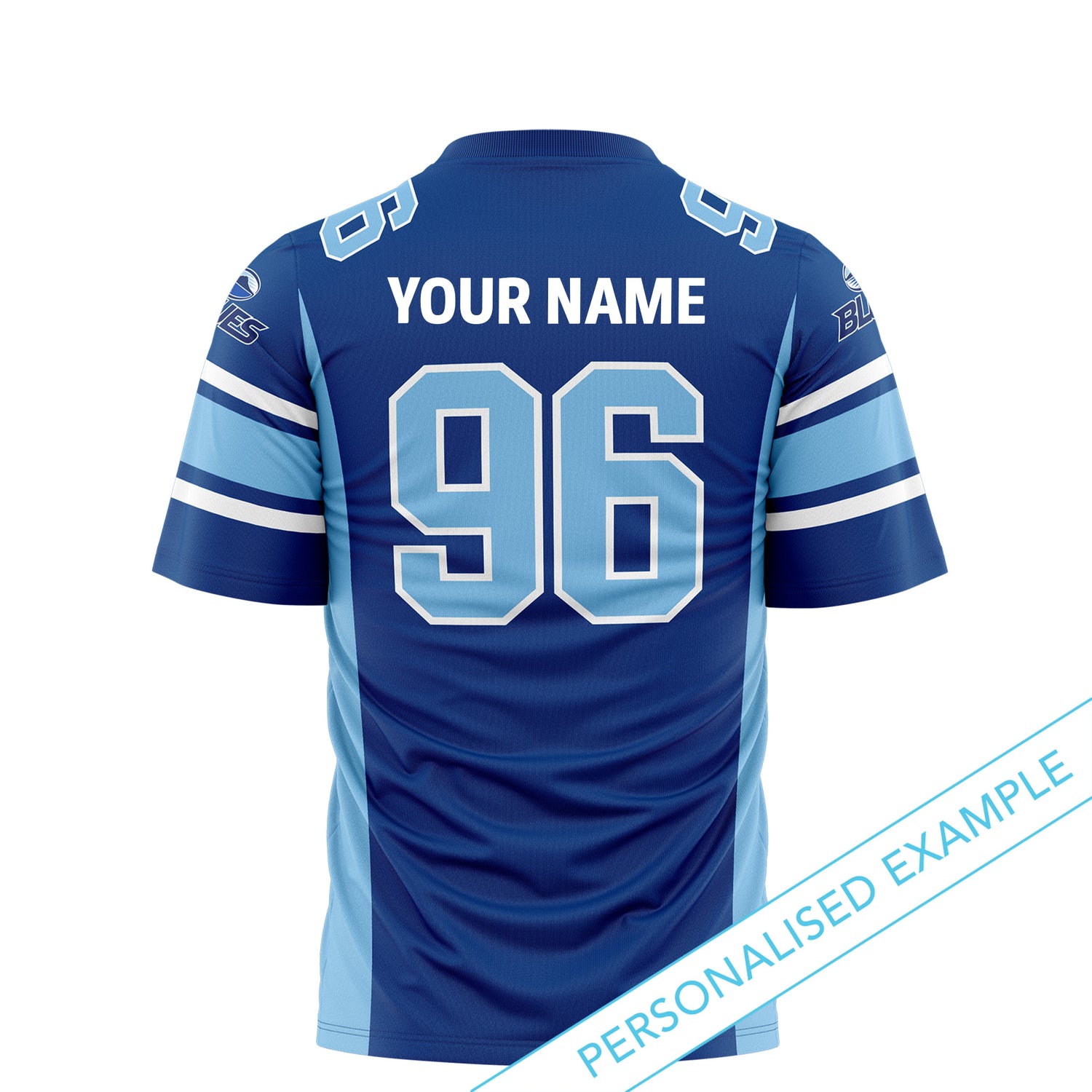 NZ Blues 'Touchdown' NFL Supporter Jersey