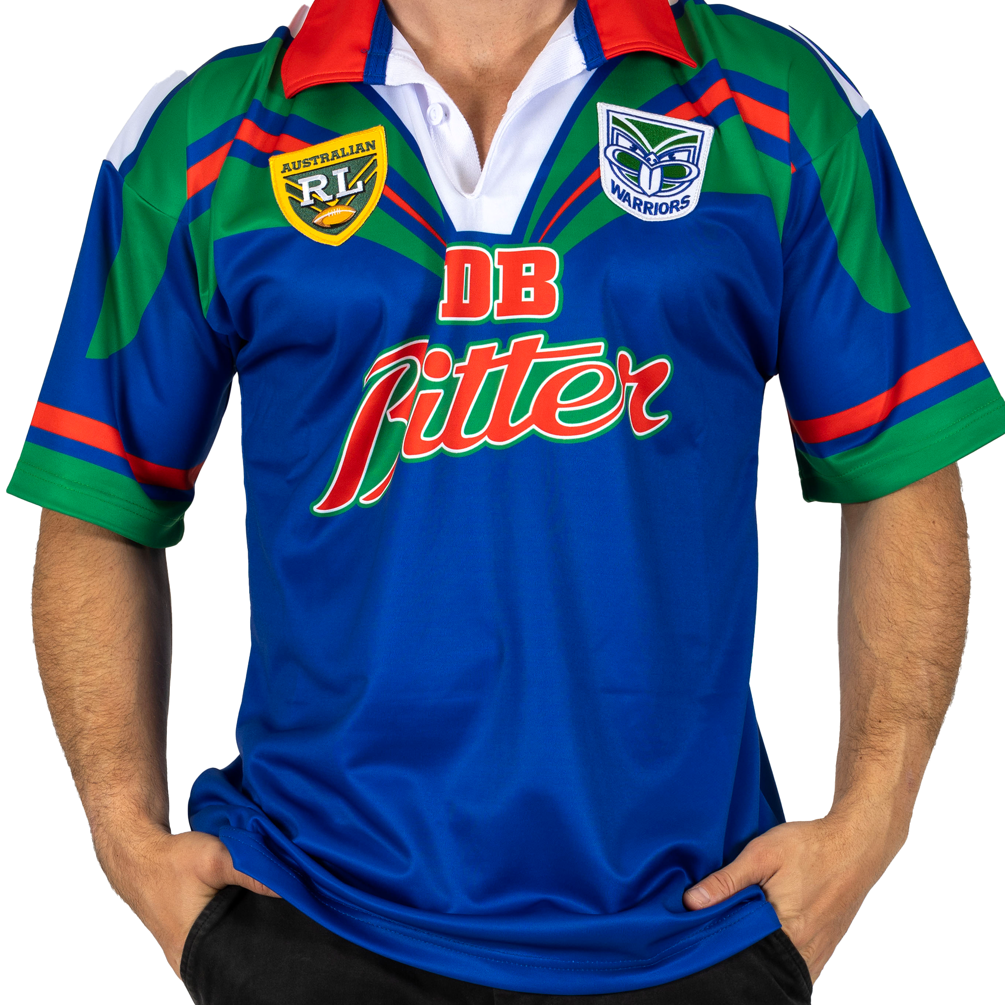 2024 New Zealand Warriors Mens Replica Heritage Jersey