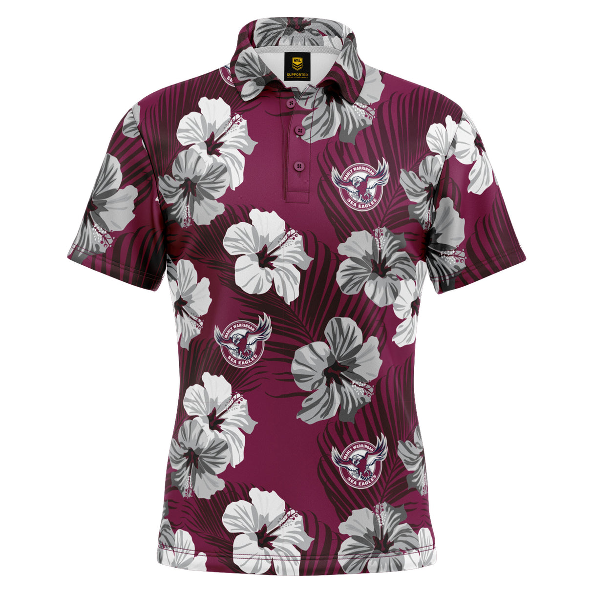 NRL Sea Eagles 'Aloha' Golf Polo