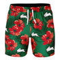 NRL Rabbitohs 'Aloha' Volley Swim Shorts